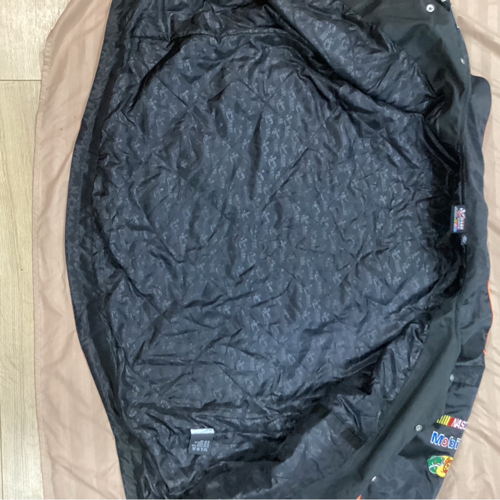 Tony Stewart #14 Bass Pro Shops Mobil 1 Racing Jacket - Black & Orange - Picture 3 of 12
